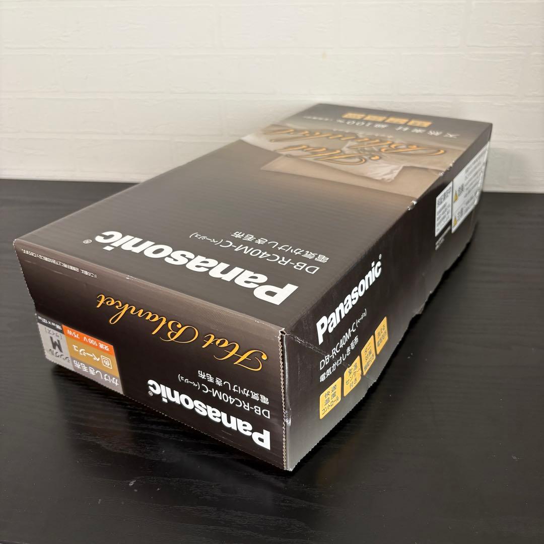 未使用保証付☆パナソニック 電気かけしき毛布 シングルMサイズ ベージュ