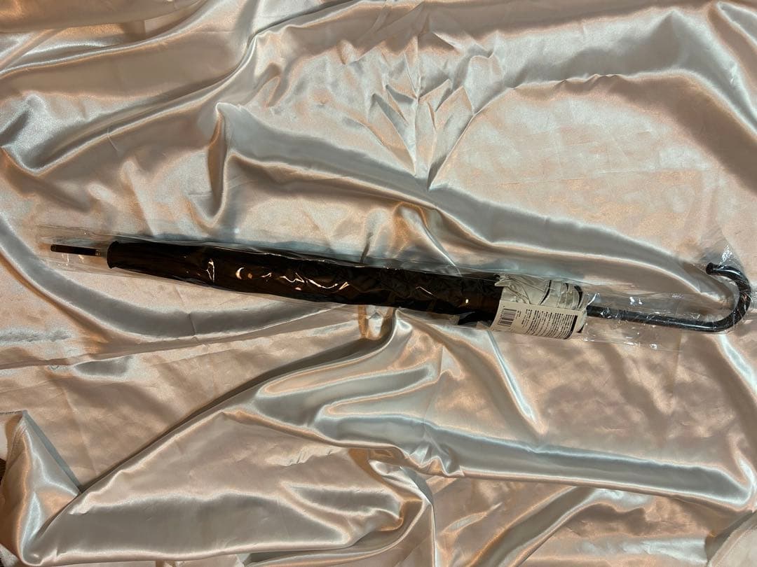 Rady フリルバイカラー日傘【ブラック】