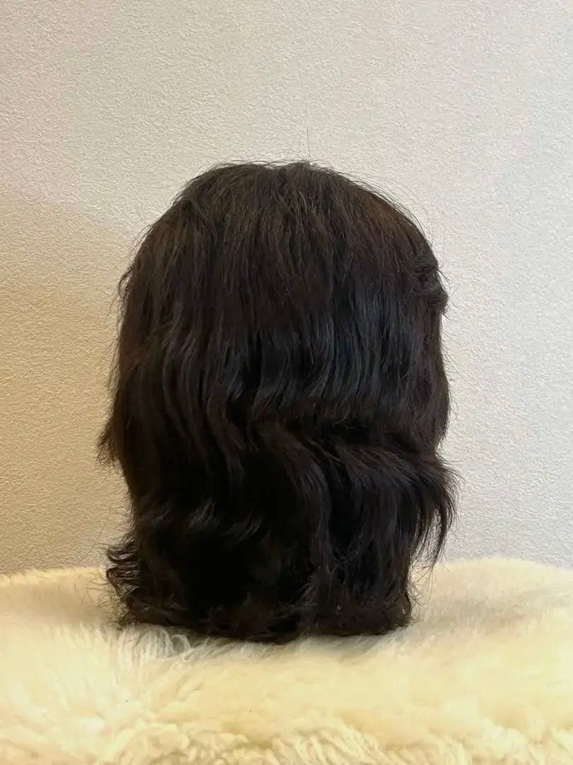 美品 仕込み済 美容師国家試験用オールウェーブウィッグ