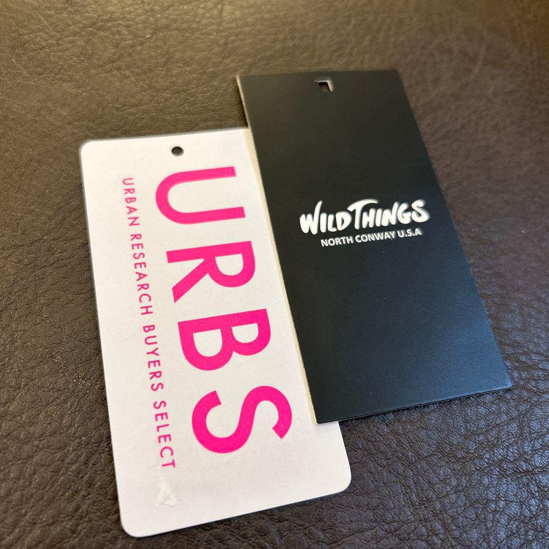 【美品】WILDTHINGS × UR モンスターベスト　ブラックM