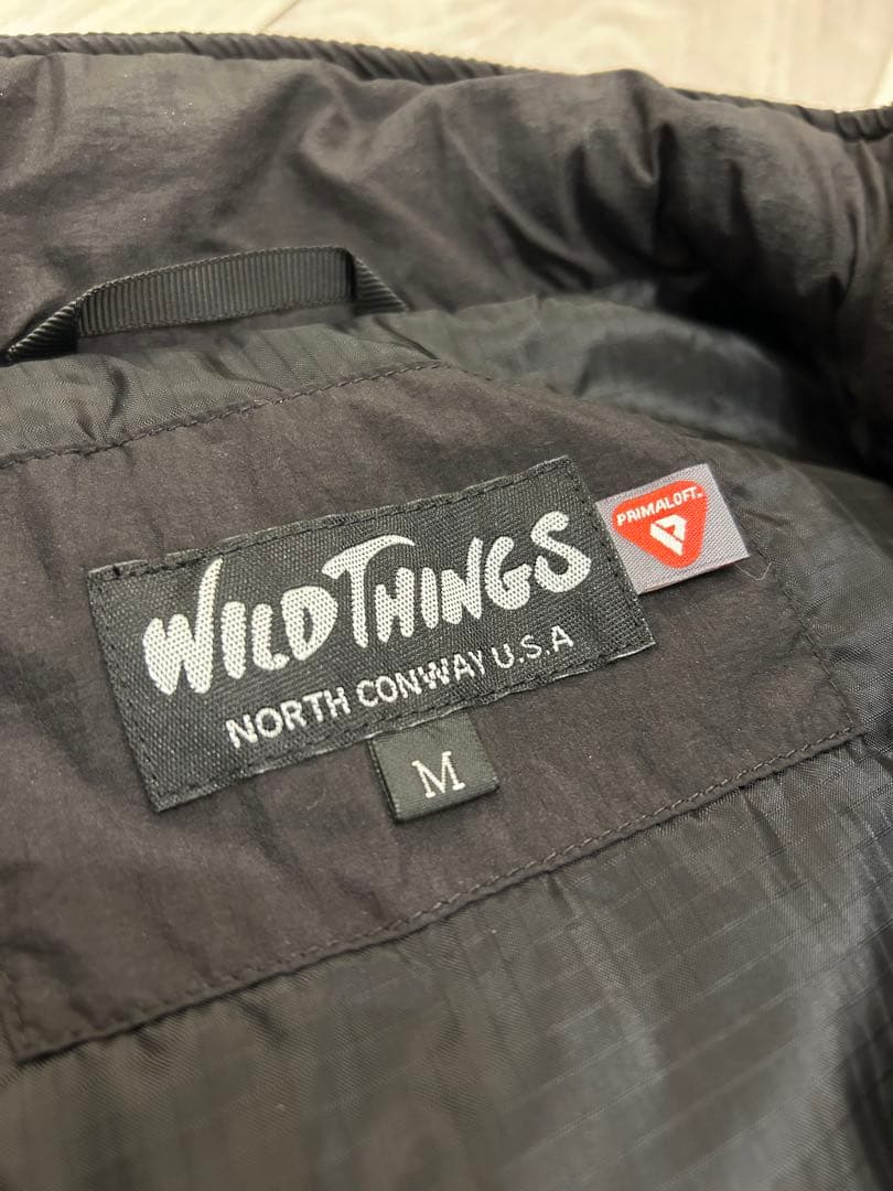 【美品】WILDTHINGS × UR モンスターベスト　ブラックM