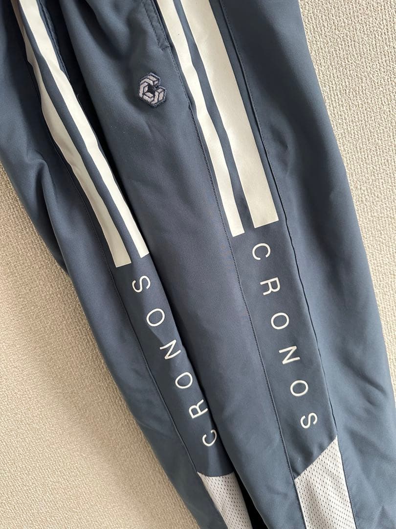 CRONOS ジョガーパンツ サイドストライプ