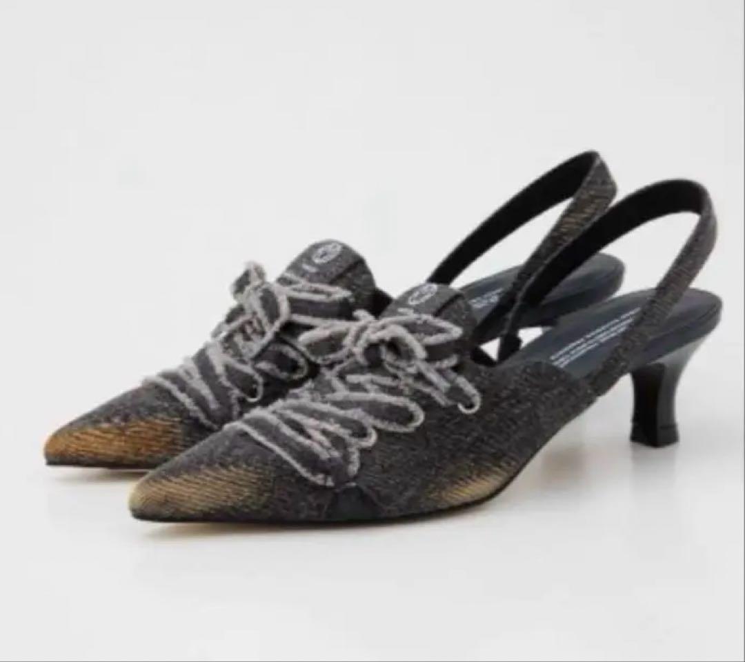 MAISON MAVERICK PRESENTS　デニムミュールスニーカー