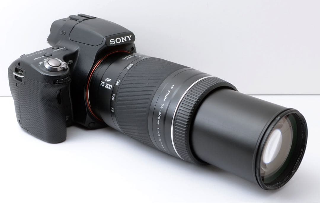 S数約5700回！SONY α55★転送OK★すぐ使える★超望遠付き