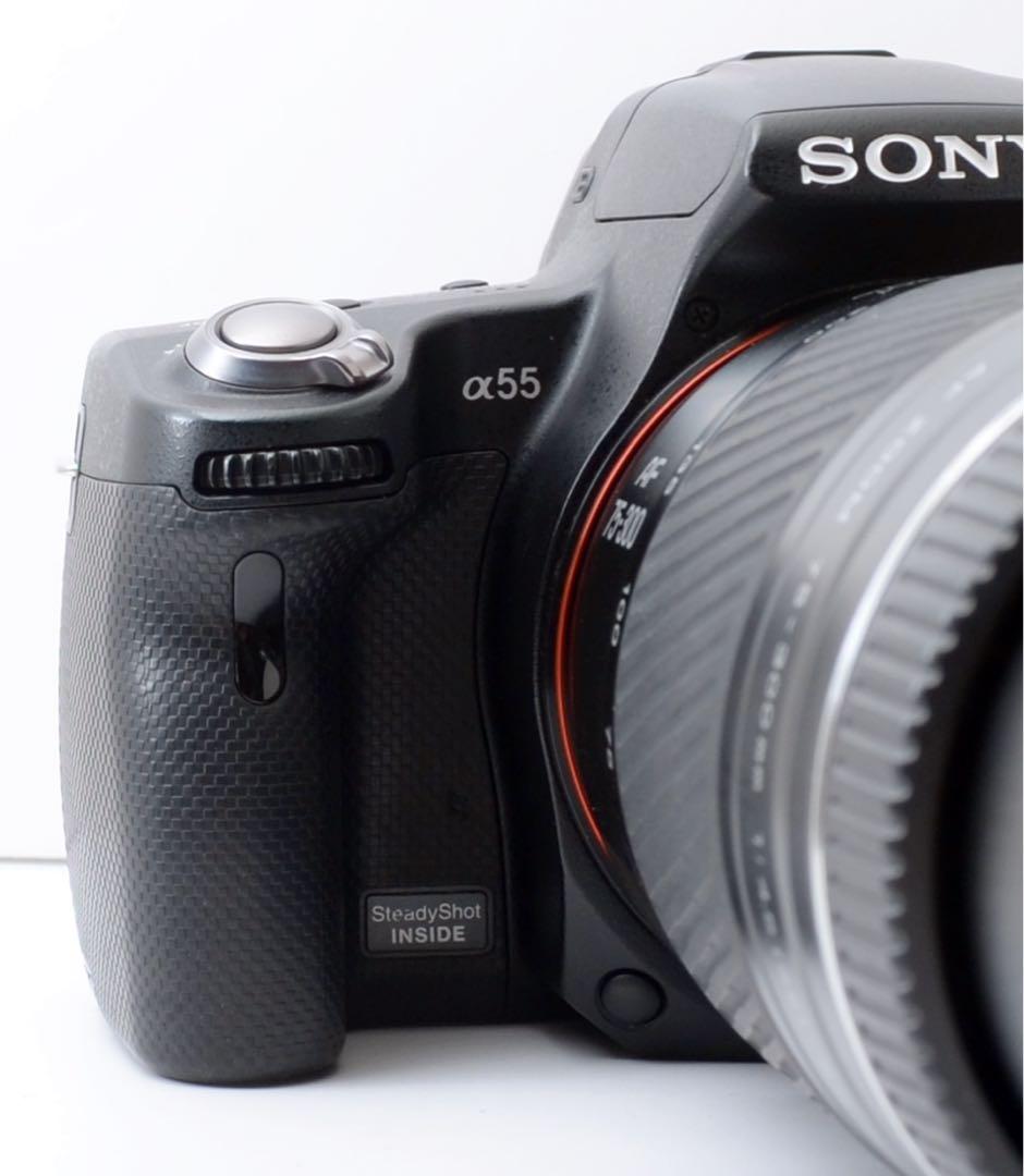 S数約5700回！SONY α55★転送OK★すぐ使える★超望遠付き
