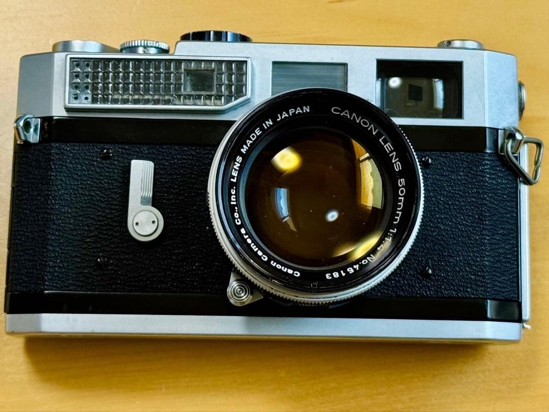 ジャンク Canon Model 7 + 50mm f1.4 レンズセット