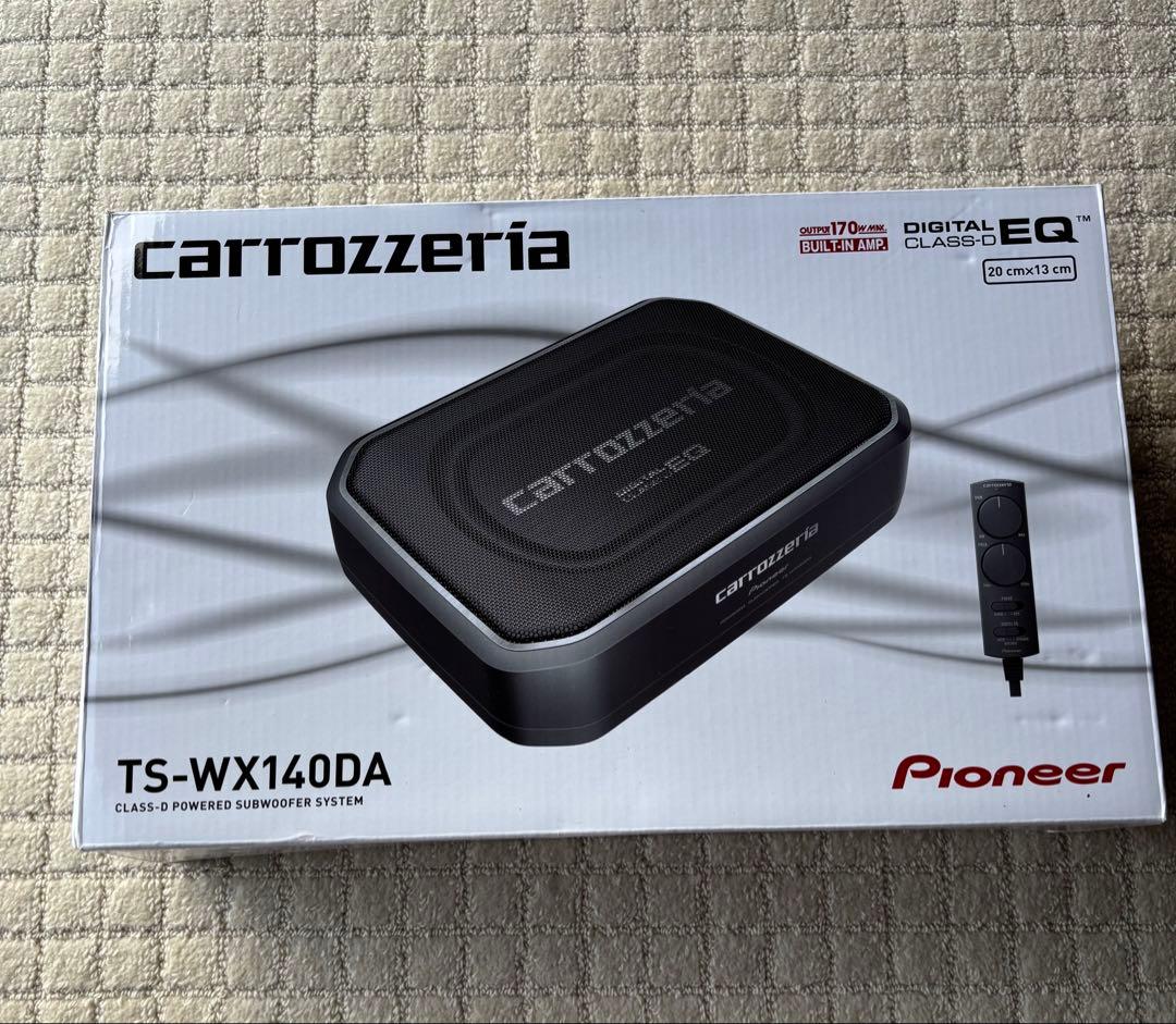 【新品未使用】carrozzeria TS-WX140DA サブウーファー