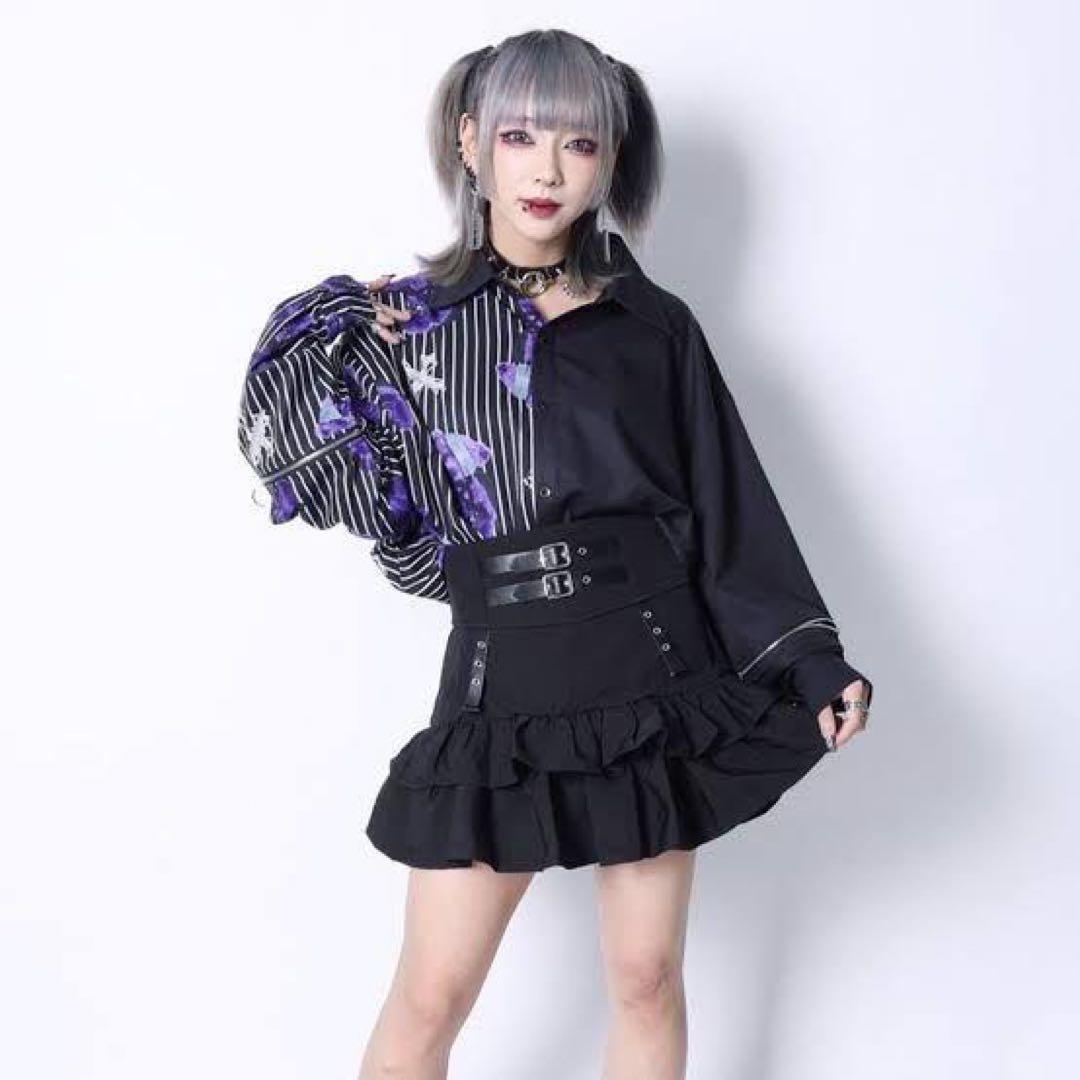 アミリージュ コルセット風フリルスカート Amilige