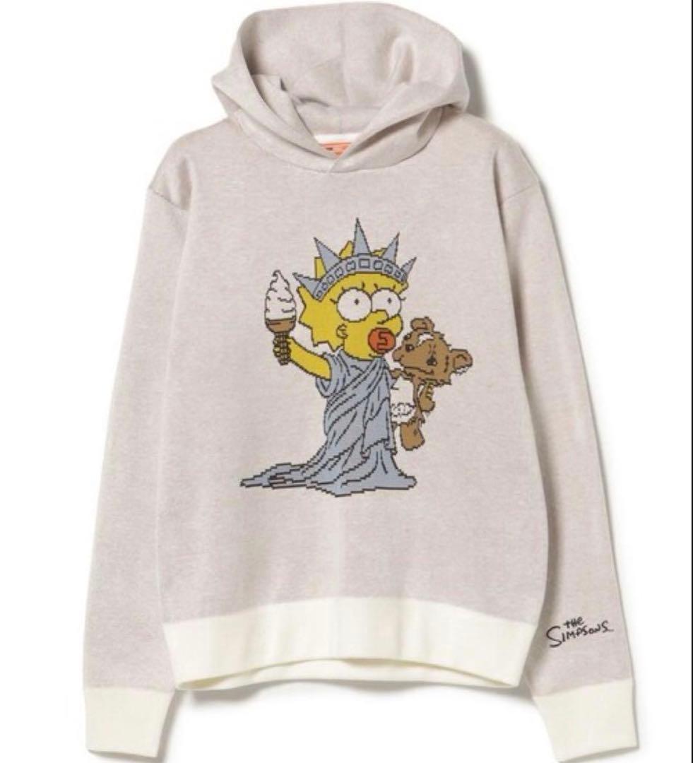 BEAMS GOLF The Simpsons ニットパーカー