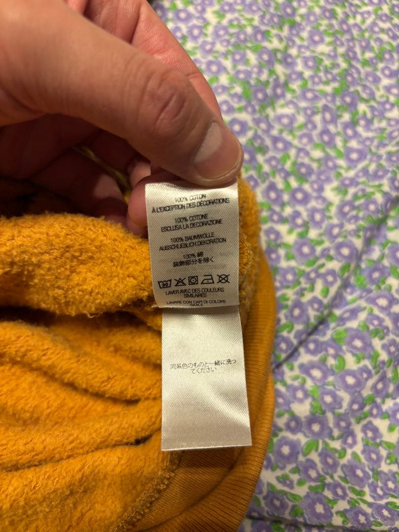 トップス Supreme Small Box L/S Tee \"Dark Orange\"