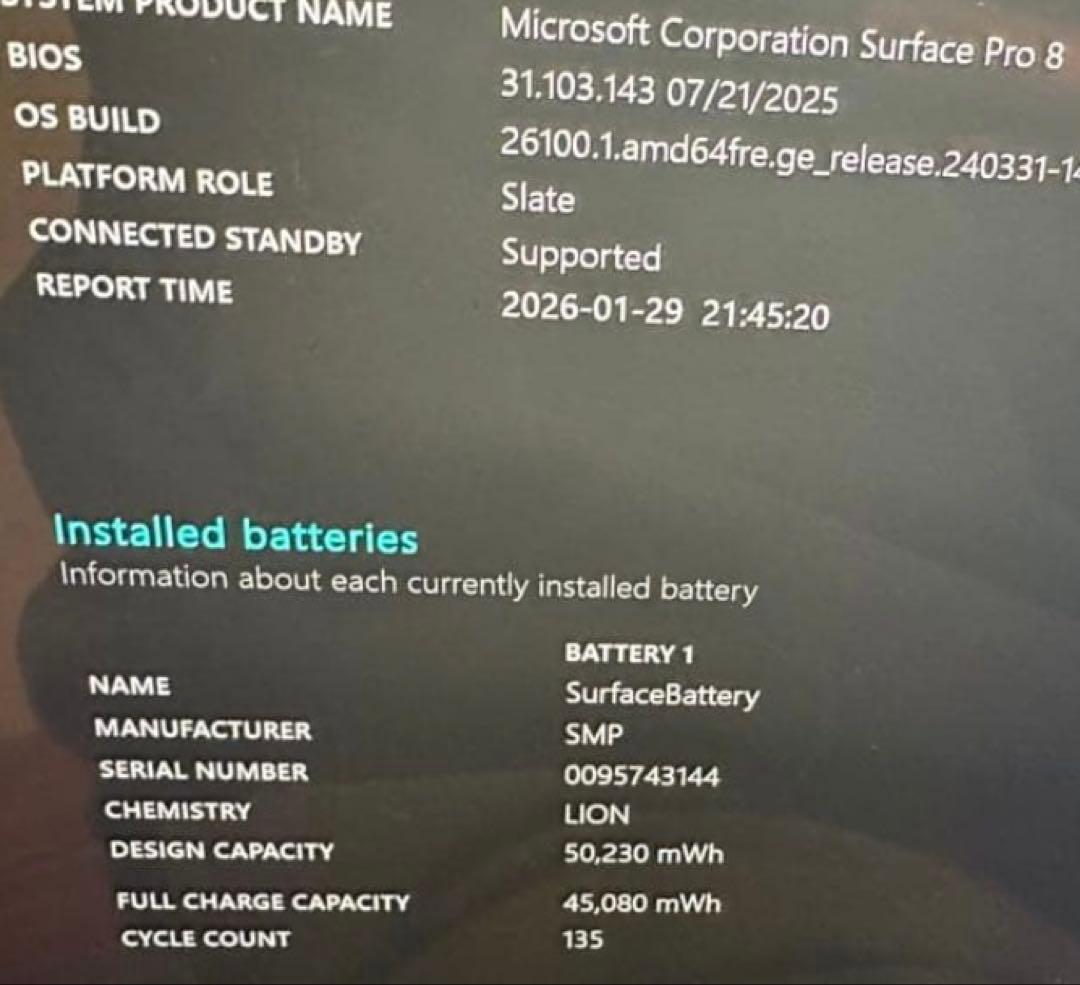 【超美品・高性能】 Surface Pro8 16G/256G Office