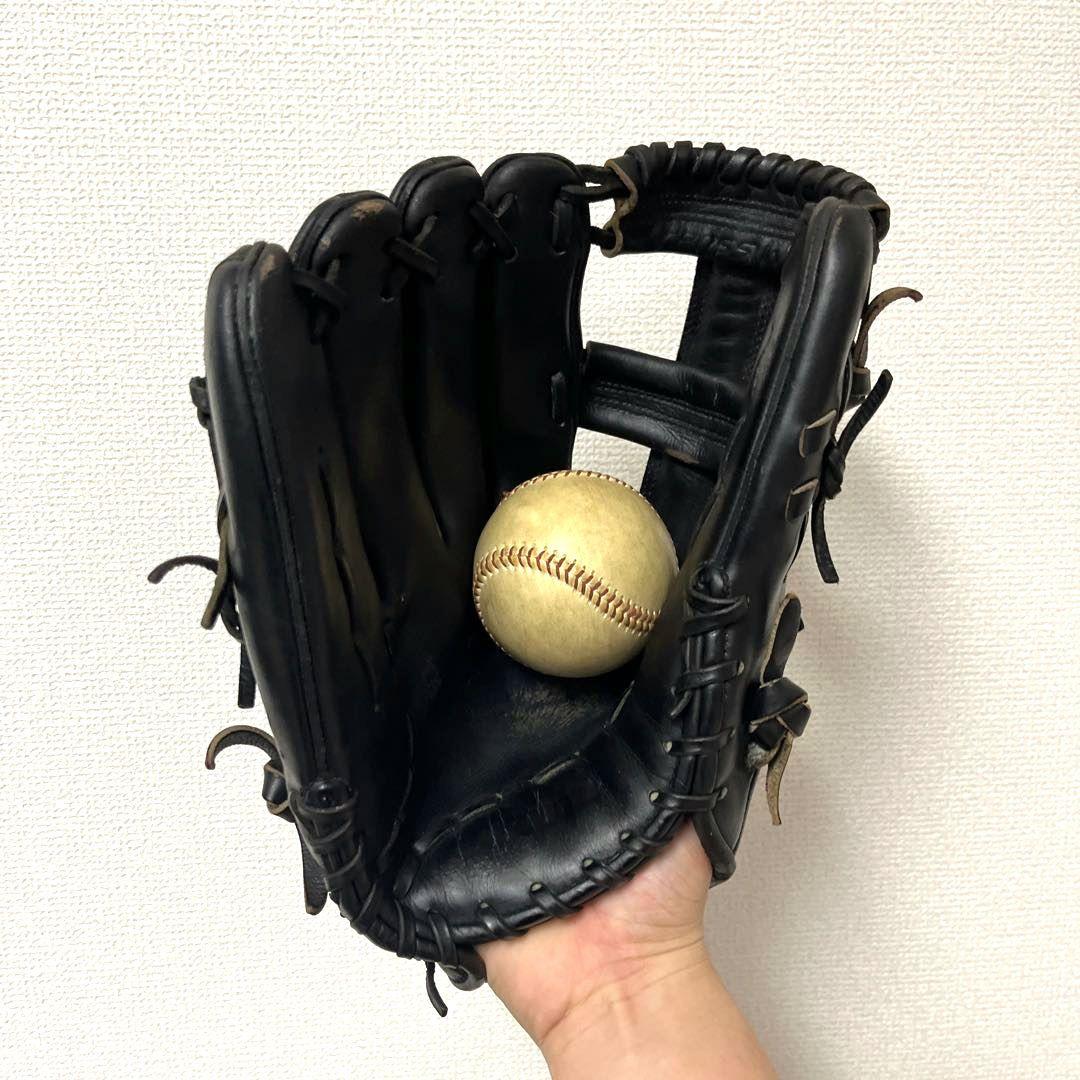 634 ミズノプロ 型抜群 即戦力 硬式 オールラウンド 左投げ