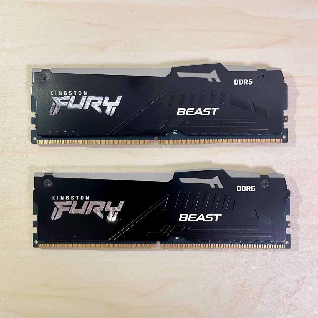 メモリー KINGSTON FURY DDR5 16GB (2x8GB)