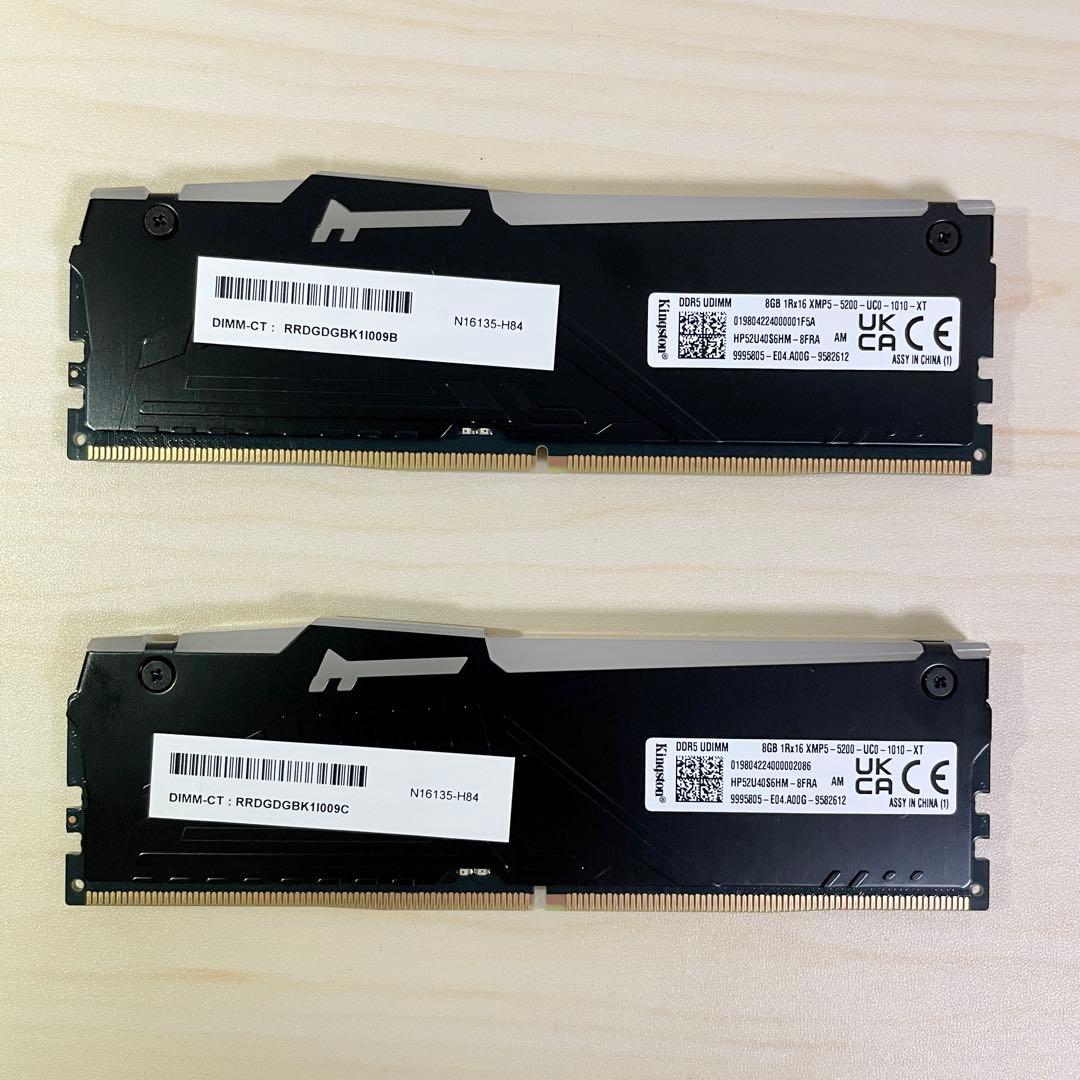 メモリー KINGSTON FURY DDR5 16GB (2x8GB)