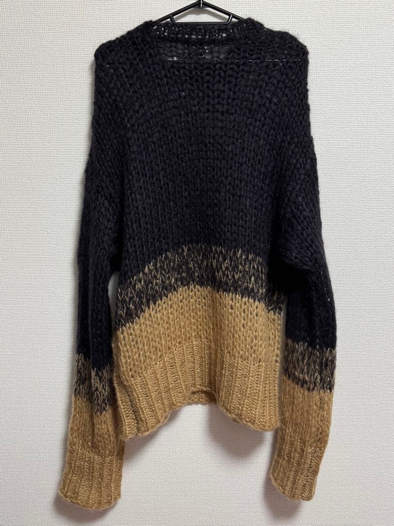 【Vivienne Westwood】モヘア バイカラー ニット セーター