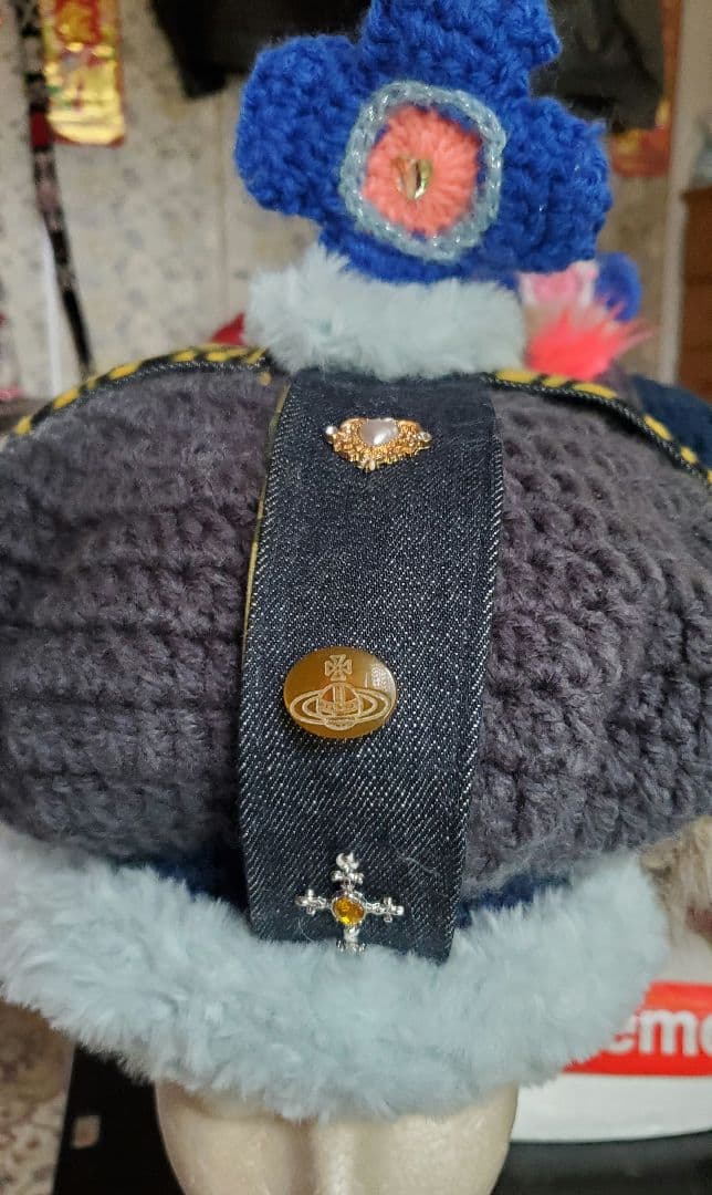 手編み CROWNHAT クラウンハット