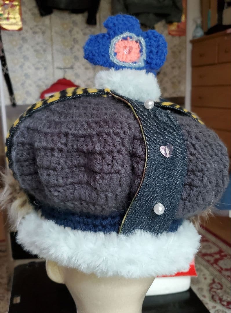 手編み CROWNHAT クラウンハット