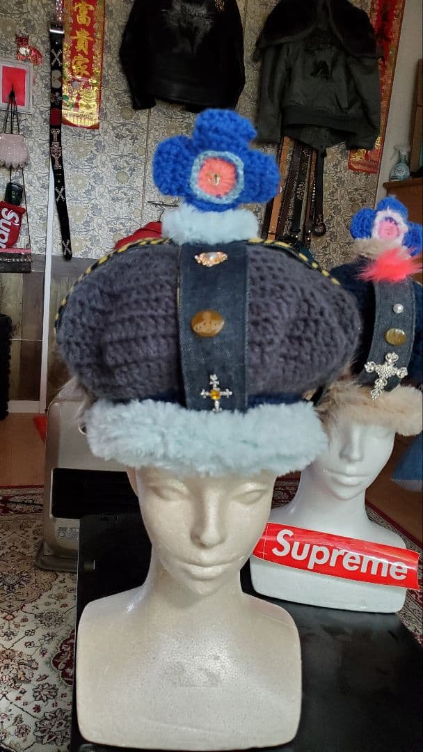 手編み CROWNHAT クラウンハット