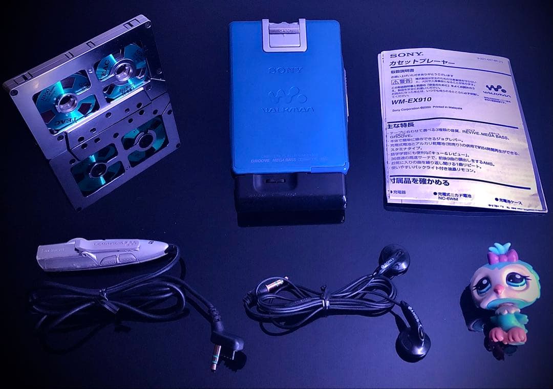 カセットウォークマン SONY WM-EX910 「整備済み、稀少、完動超美品」