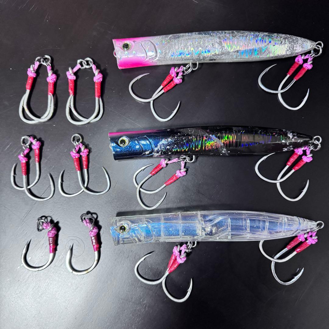 DuckDive F190 ルアー 3本フックセット