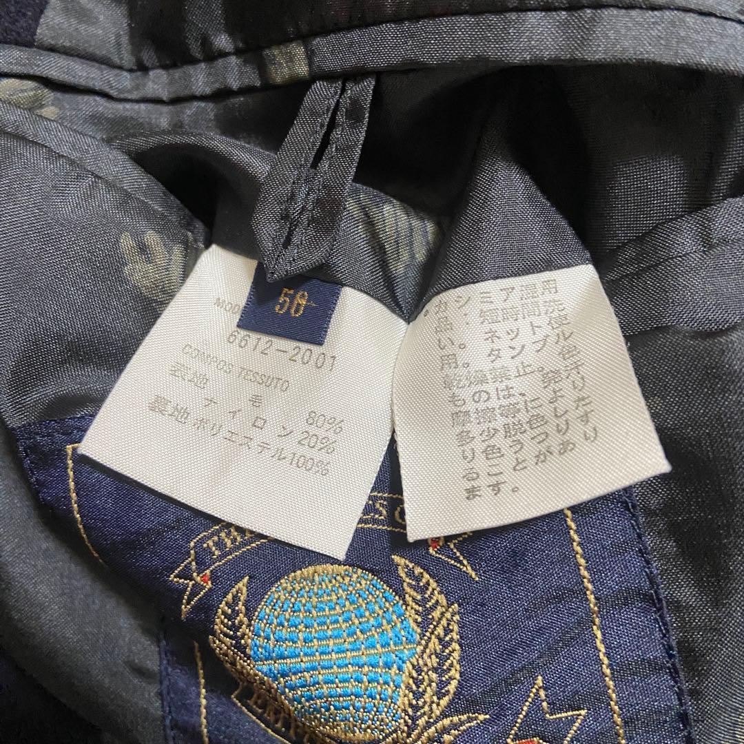 EMPORIO ARMANI エンポリオアルマーニ 金ボタン カシミヤ混ブレザー