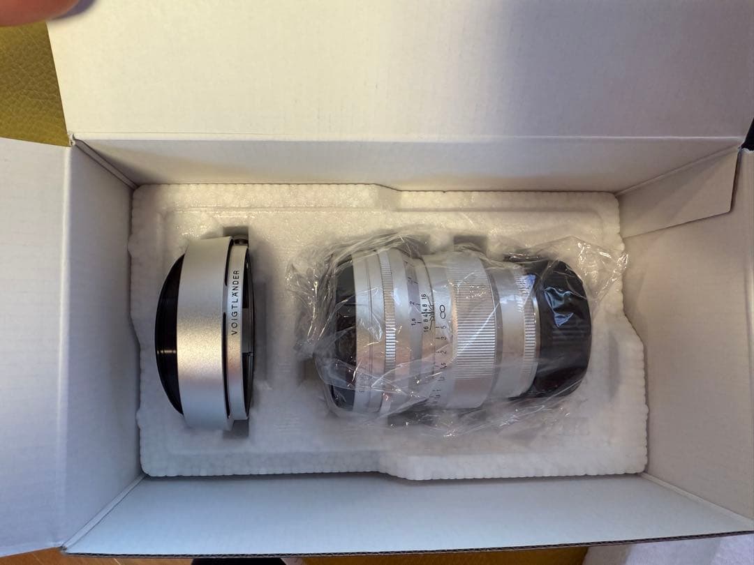 Voigtlander 75mm f1.5 VMコシナレンズ ライカMマウント