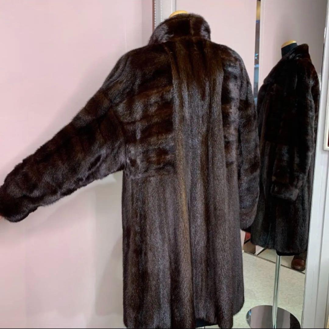 感謝　プライス❣️ ミンク　 デザイン　コート　《貂皮　毛皮　大衣》