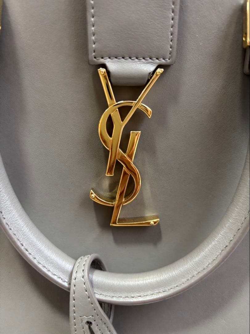 SAINT LAURENT ベイビーカバス 2WAYハンドバッグ レザー