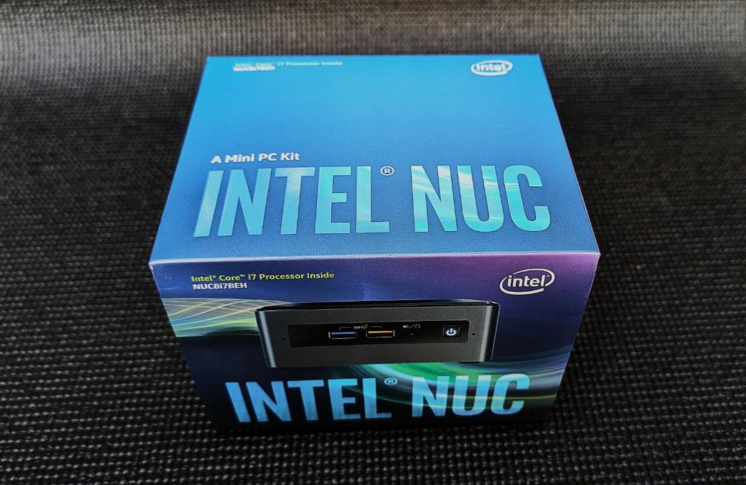 ミニPC　Intel NUC8i7BEH ベアボーン（完成品）