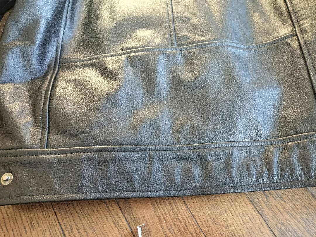 シングル ジャケット　 牛革　XL