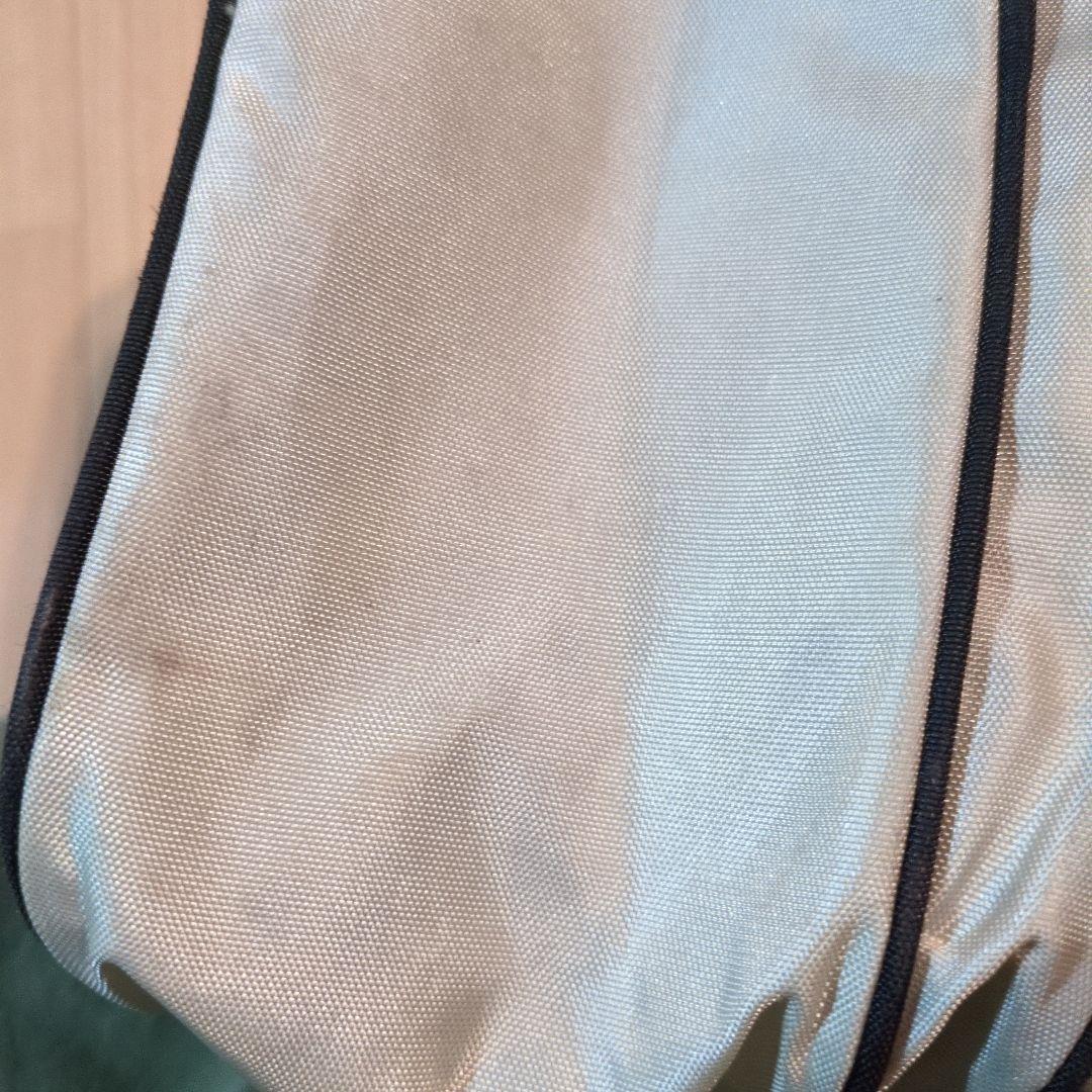 Nike ショルダーバッグ シルバー/レッド　80s　レトロ