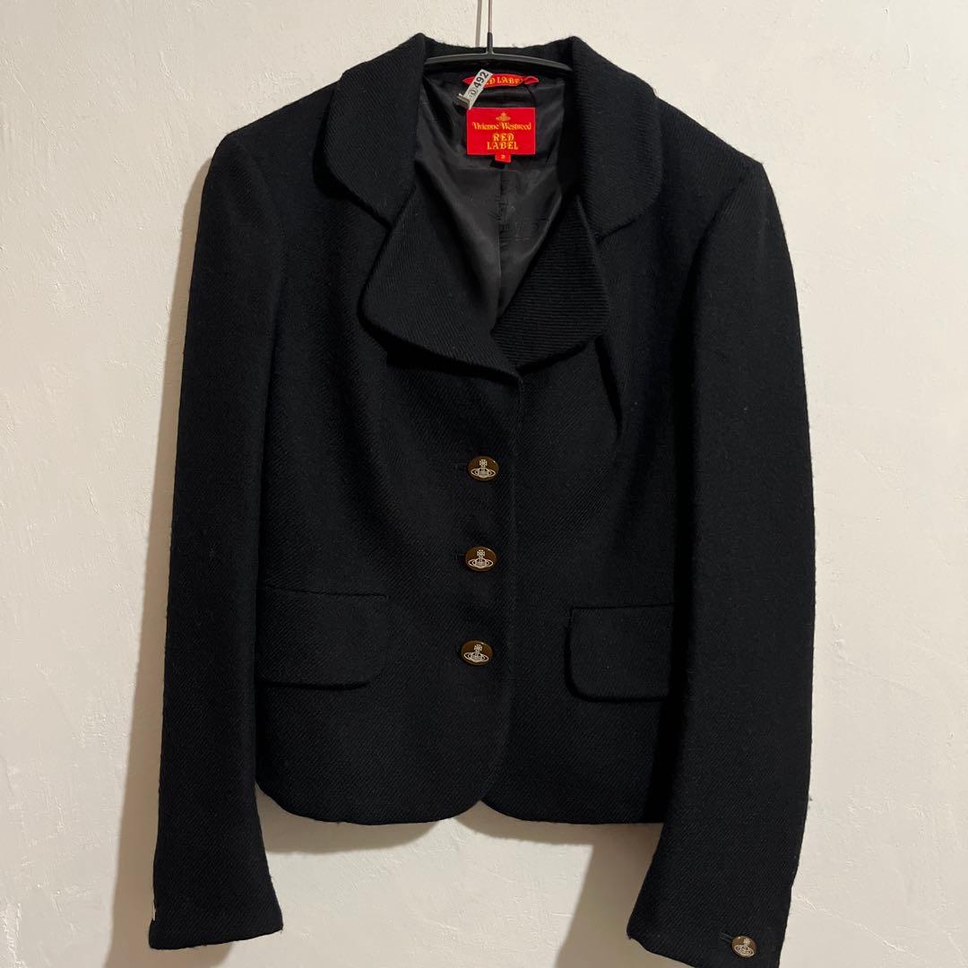 裕*様 vivienne westwoodレッドレーベル 黒ジャケット2サイズ
