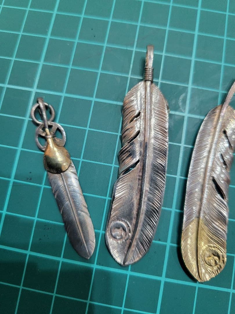 シルバー　フェザー　ホイール 6個セット　ゴローズ？