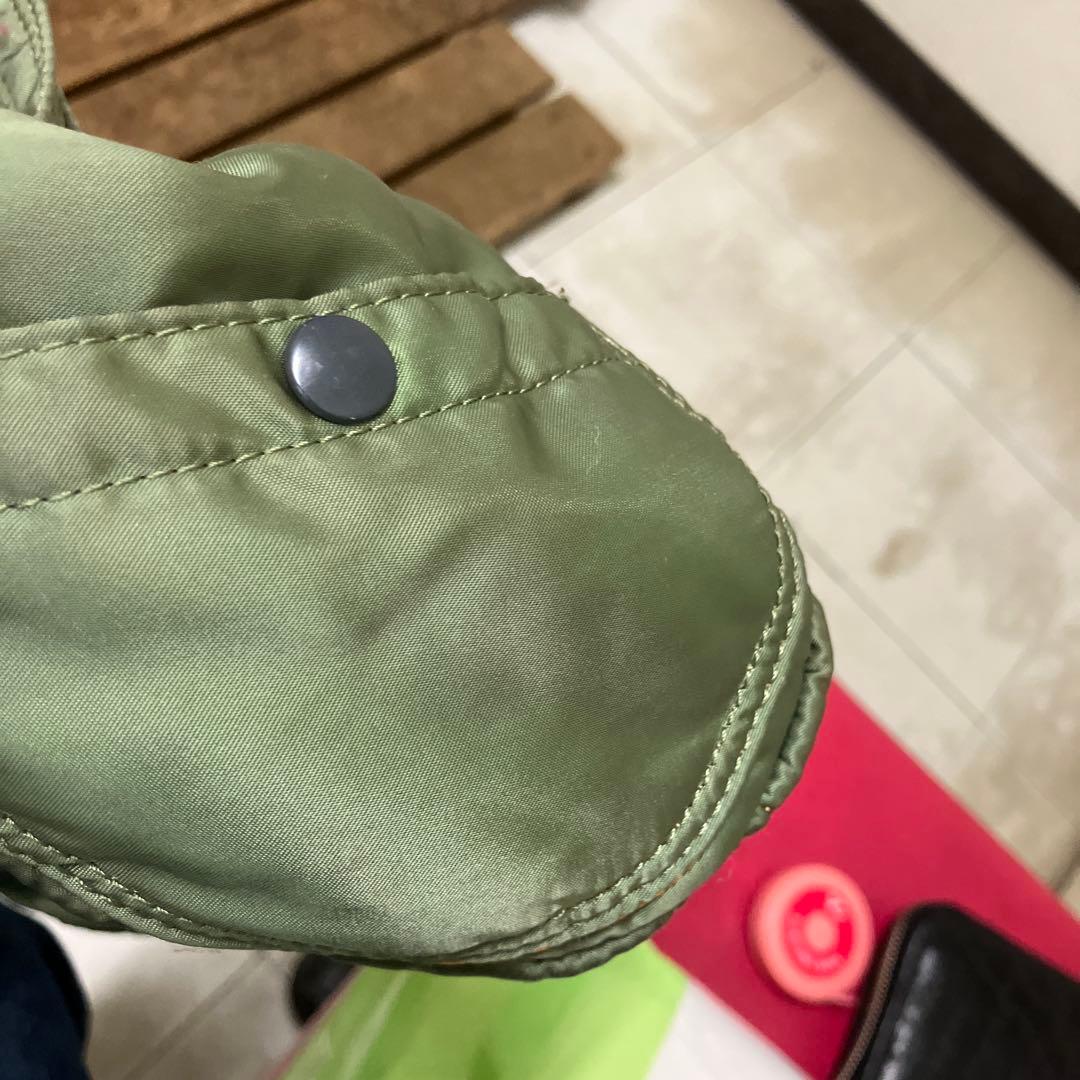 ポーター　タンカー ミニドラムバッグ　セージグリーン