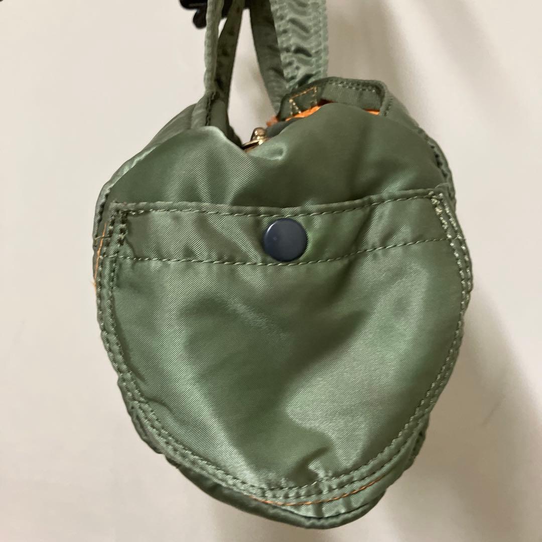 ポーター　タンカー ミニドラムバッグ　セージグリーン