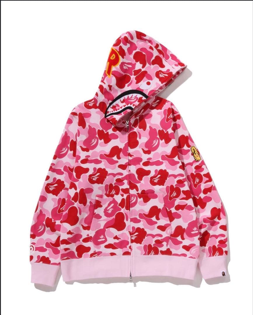 のあ子！A BATHING APE シャークパーカー