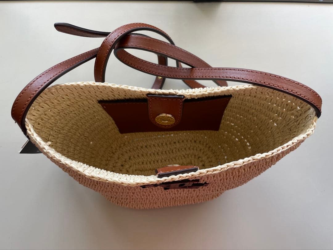 ラルフローレンストロー かごバッグ クロスボディ