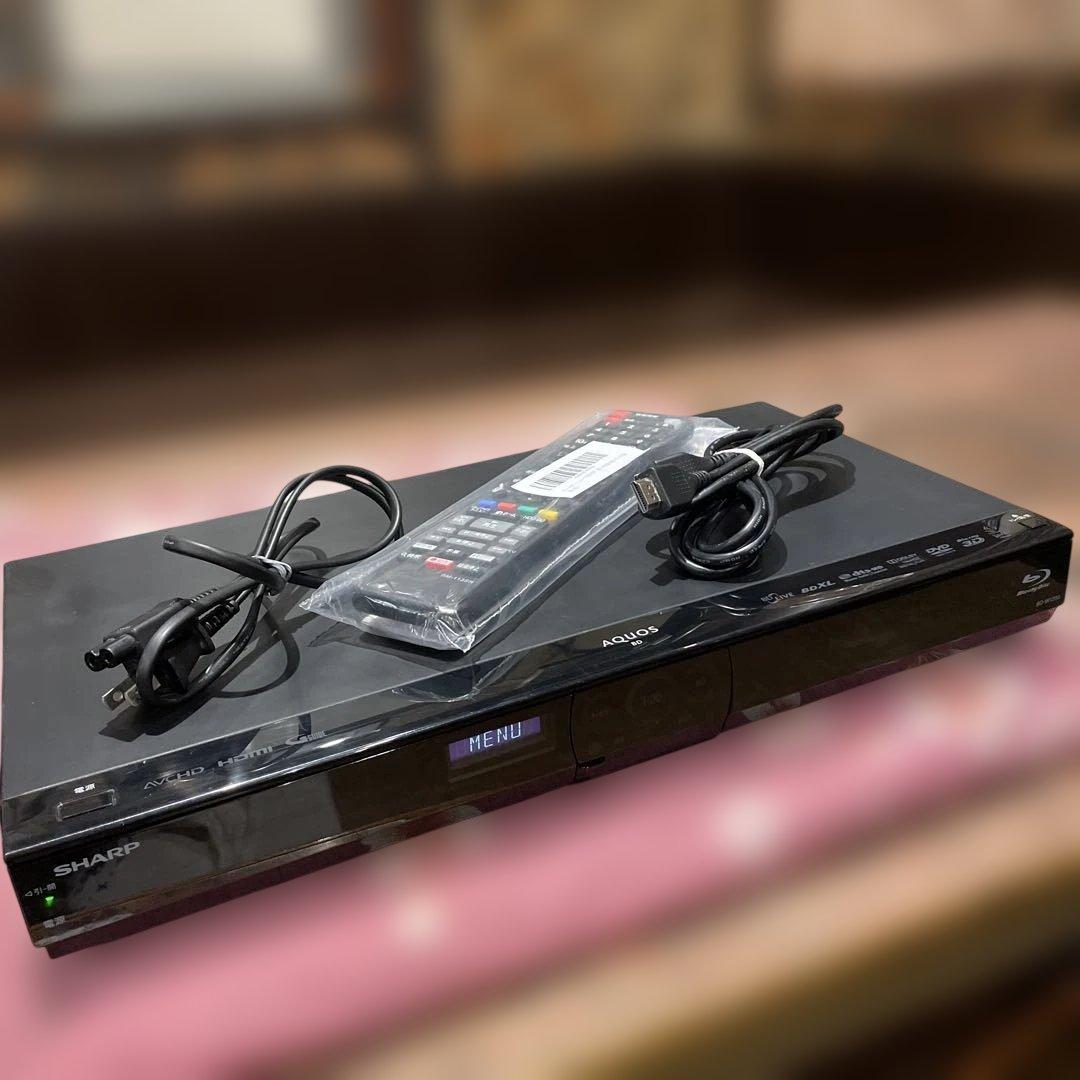 SHARP BD-W1200 12倍録 1TB 新品リモ等付　フル装備 完動品