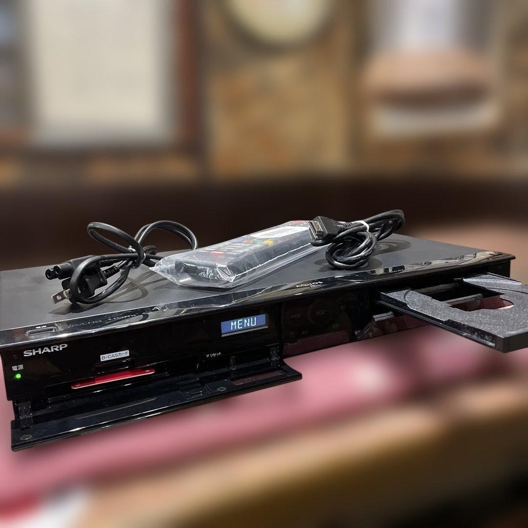 SHARP BD-W1200 12倍録 1TB 新品リモ等付　フル装備 完動品