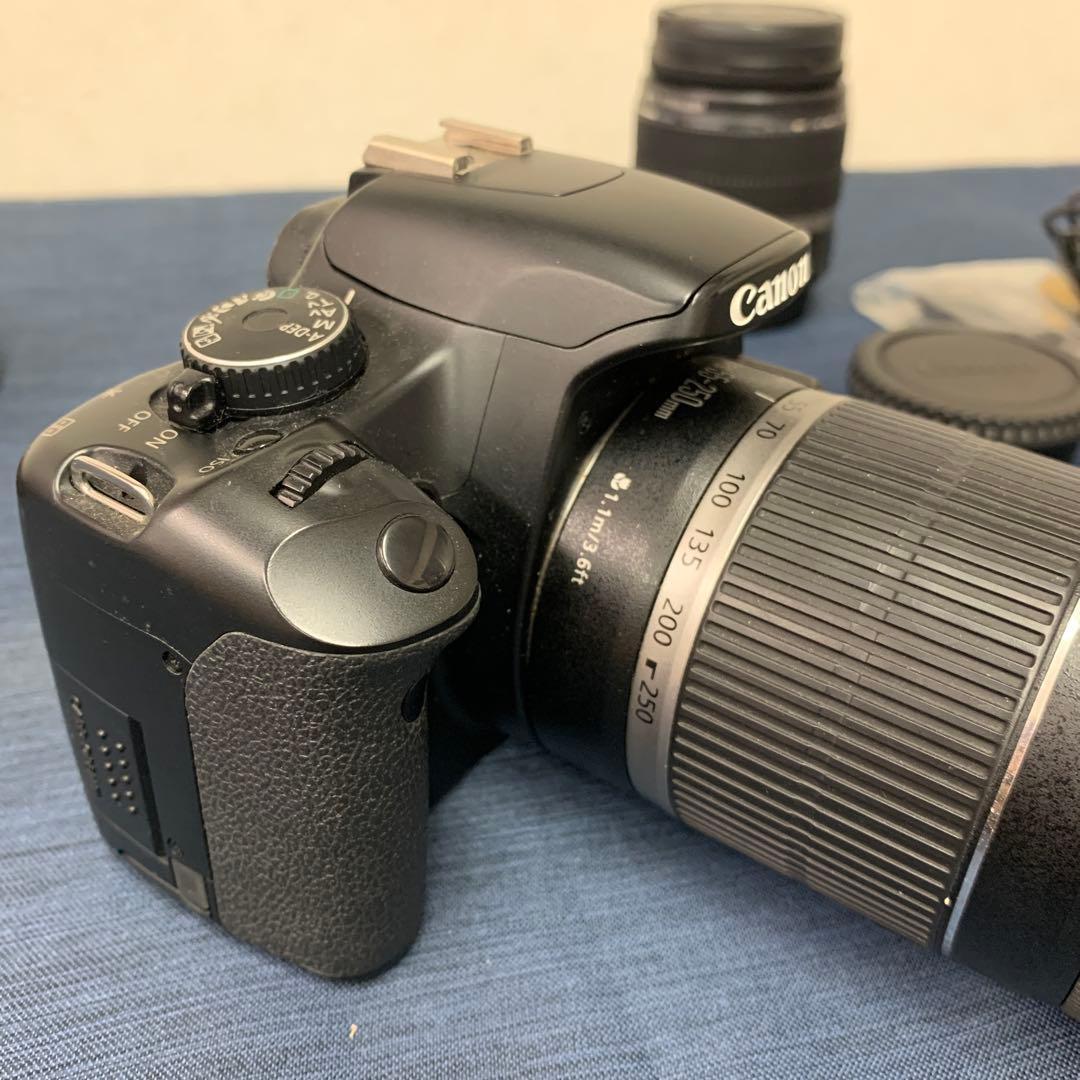Canon kissX2 デジタル一眼レフカメラ レンズキット 標準 望遠