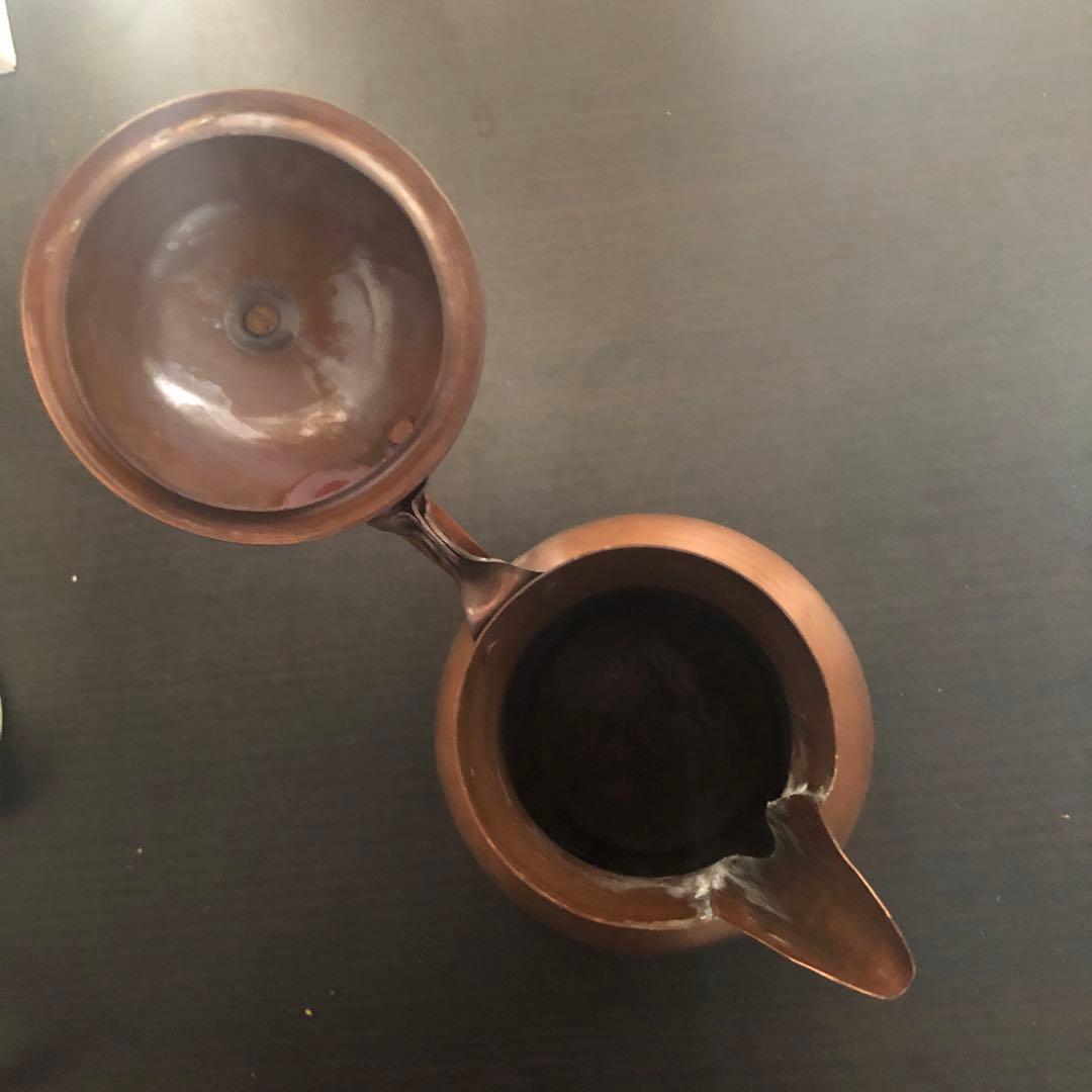 洋梨型のケトル 海外製　アンティーク品