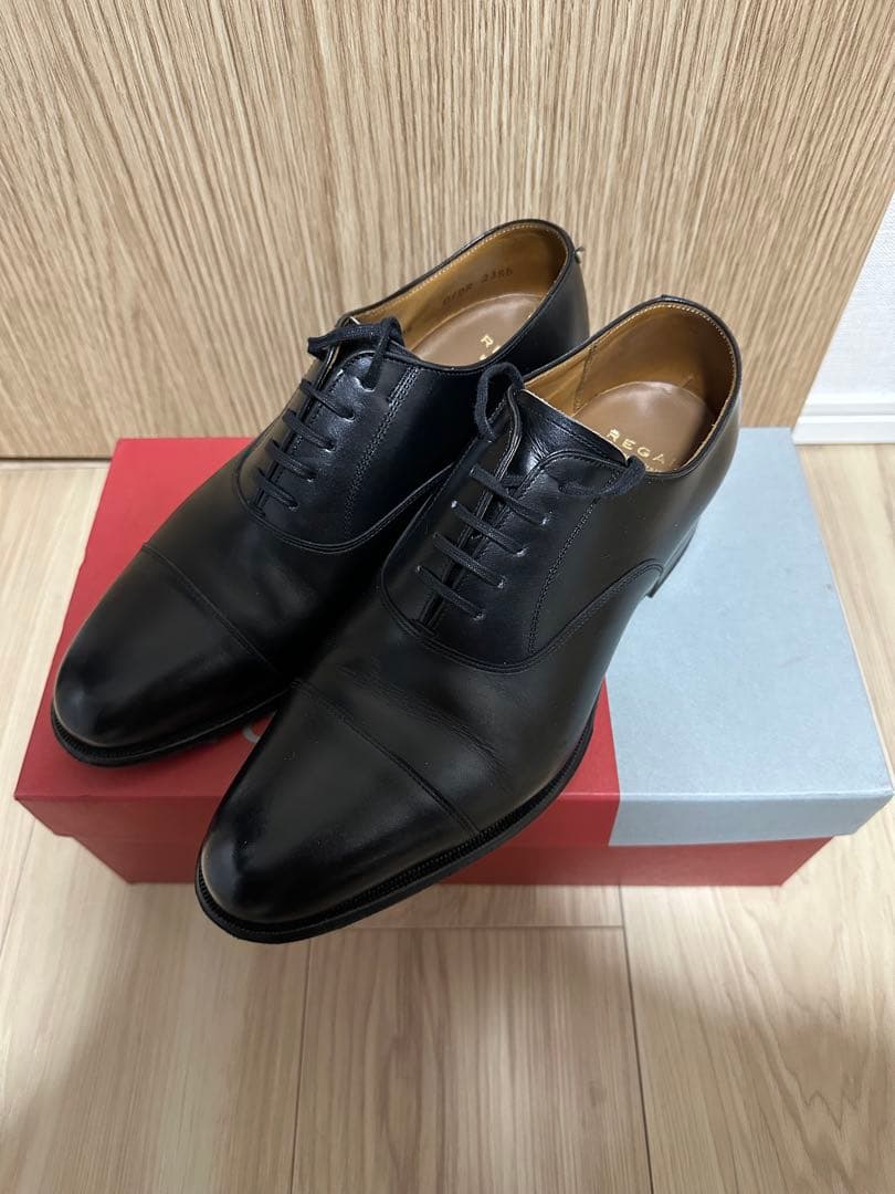 REGAL 01DR 23.5 美品　ストレートチップ　革底