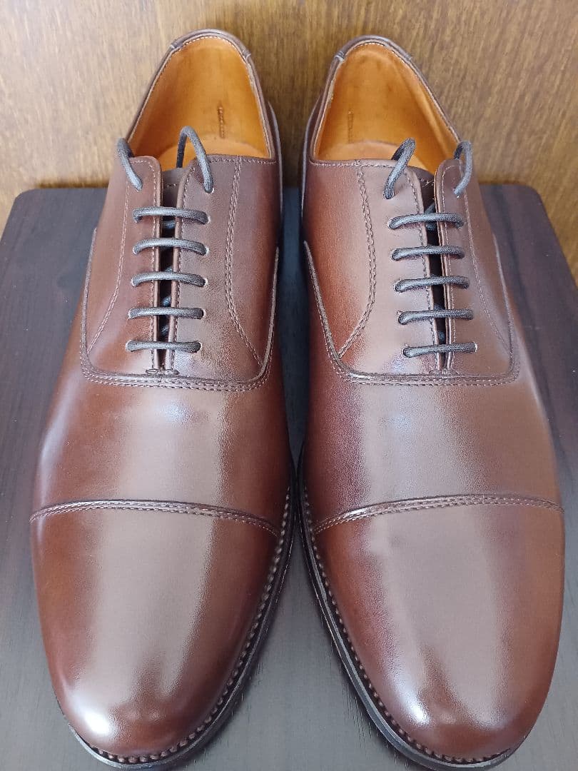 未使用 GRENSON グレンソン フットマスター 茶色 25.5cm 7/M