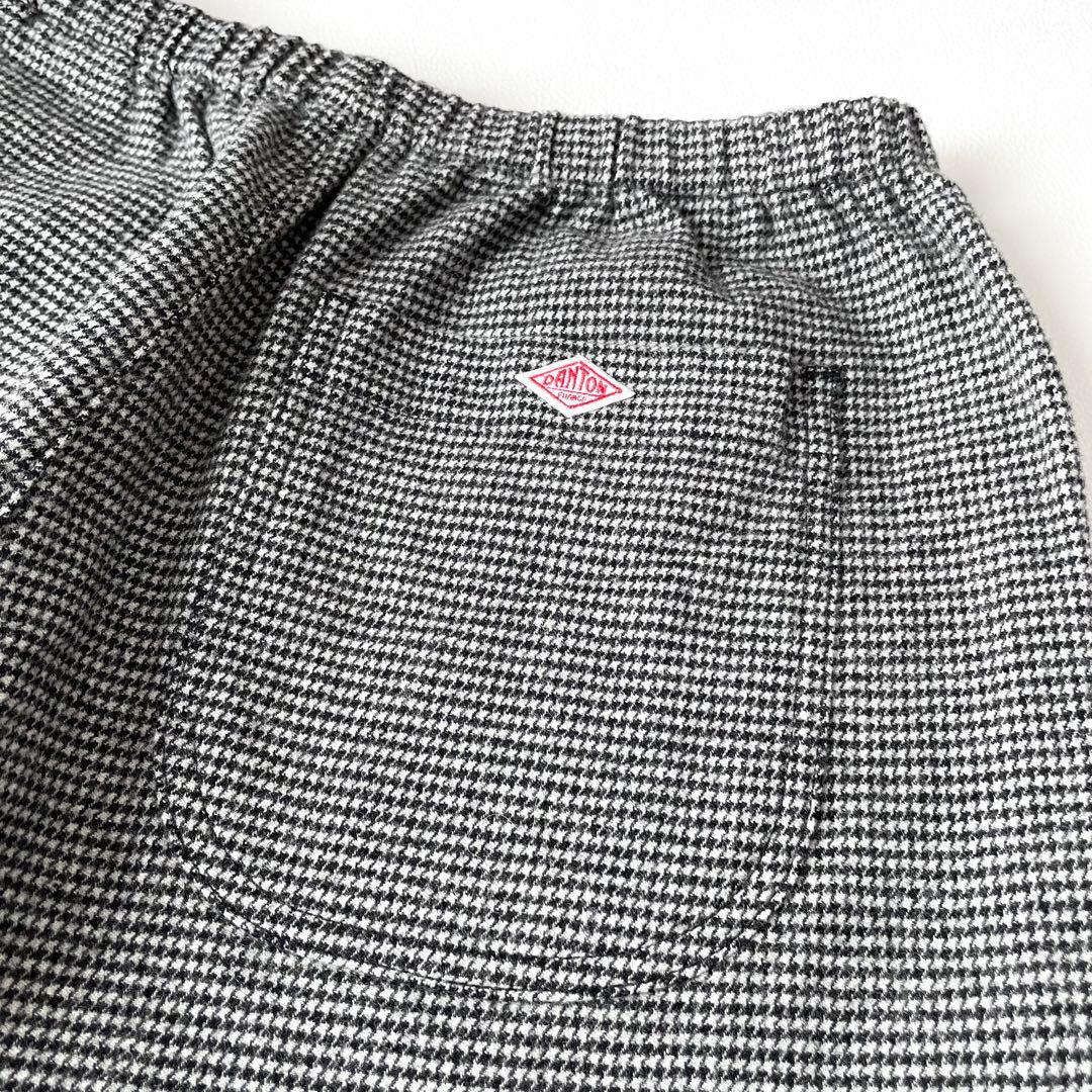 DANTON ダントン ウールフランネル テーパード イージーパンツ