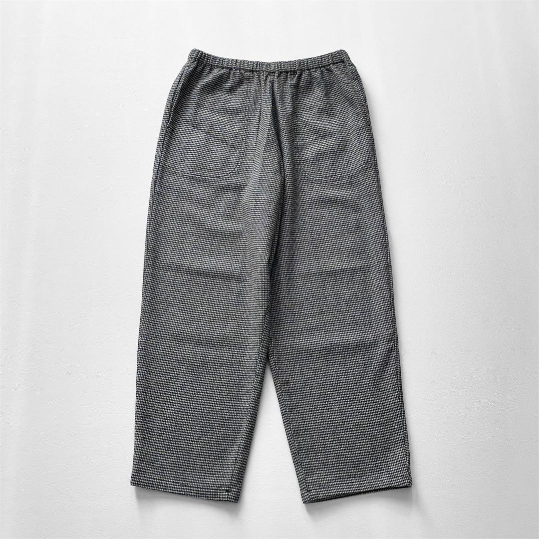 DANTON ダントン ウールフランネル テーパード イージーパンツ