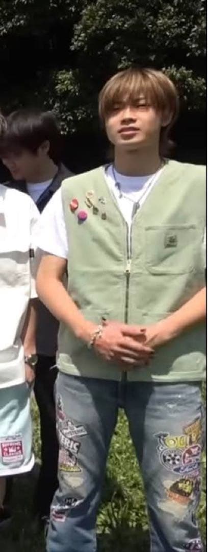 Carhartt wip ARBOR VEST コムドットやまと着用同型