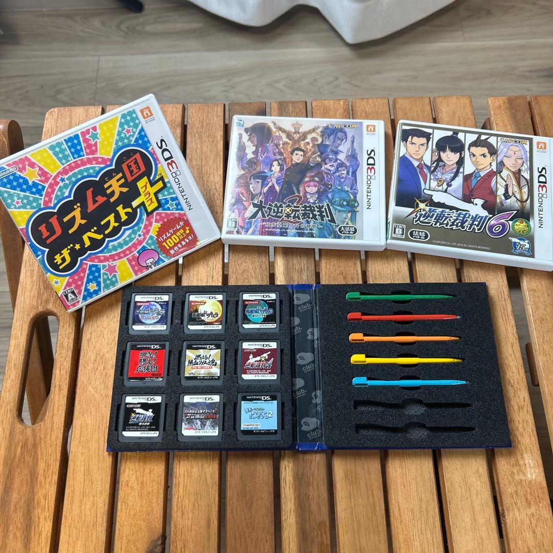 沙*ー様 【ドラキュラ3作＋リズム天国収録】DSソフト12本＋クラブニンテンドー