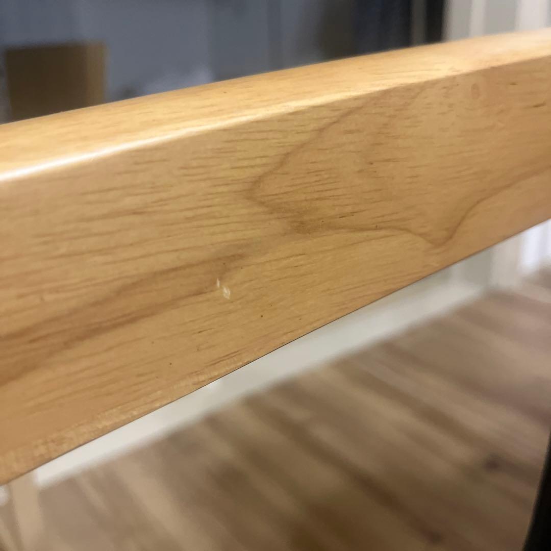 【美品】耐久性にこだわったクッションの木フレームソファー　2人掛け