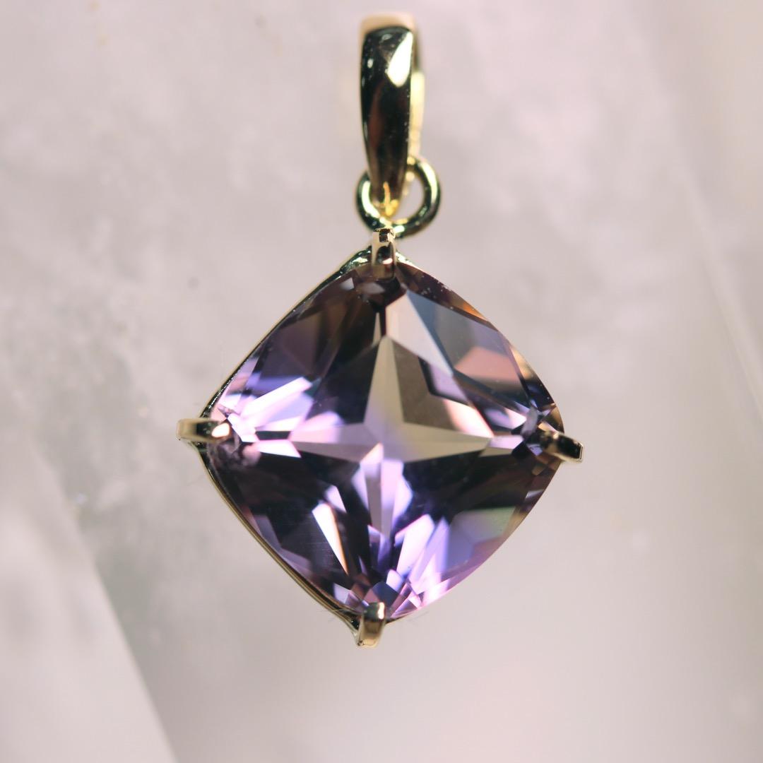 アメトリン K18ペンダントトップ