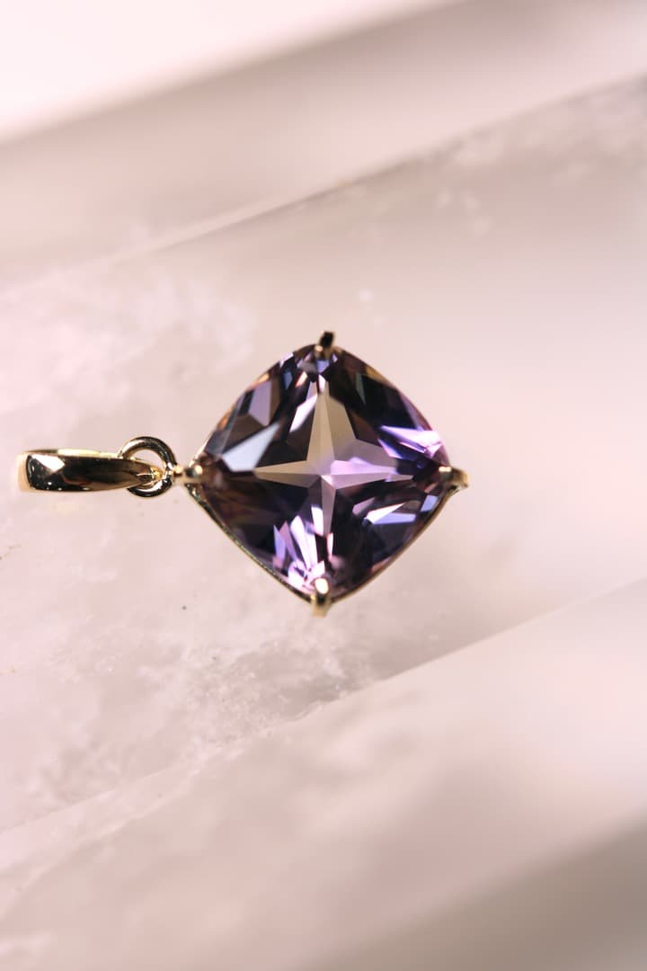 アメトリン K18ペンダントトップ